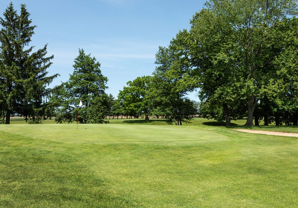 Cedar Lake Golf Course hole 10 greens