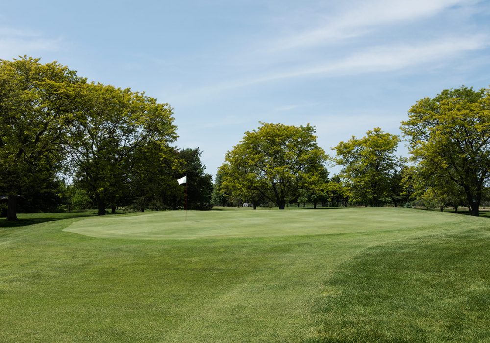 Cedar Lake Golf Course hole 12 greens