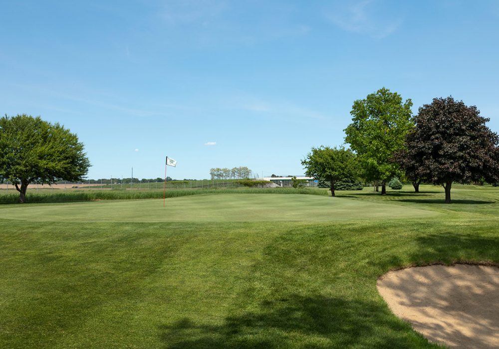 Cedar Lake Golf Course view of greens