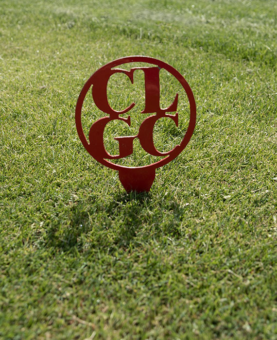 Cedar Lake Golf Course red tee marker