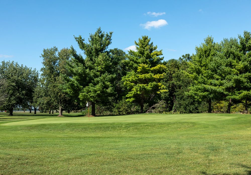 Cedar Lake Golf Course hole 7 greens